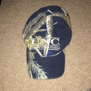 Camo UNC hat.
